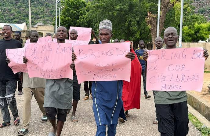 Families Protest as About 45 Borno Children Remain Missing