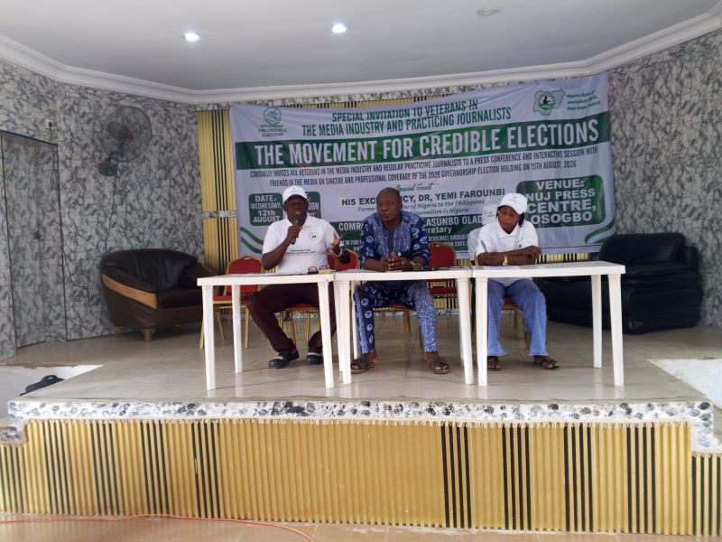 Credible Elections Group Tasks Osun Journalists