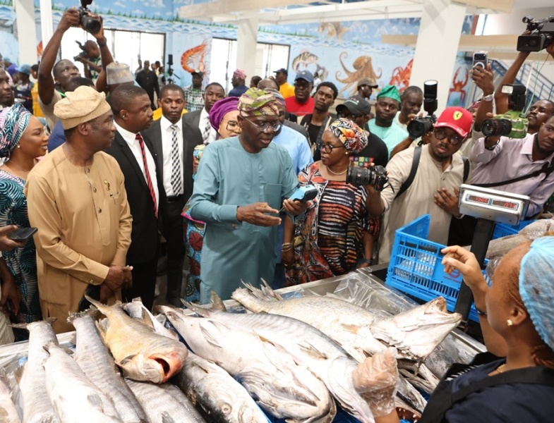 Sanwo-Olu Commissions Agege Food Hub In Lagos