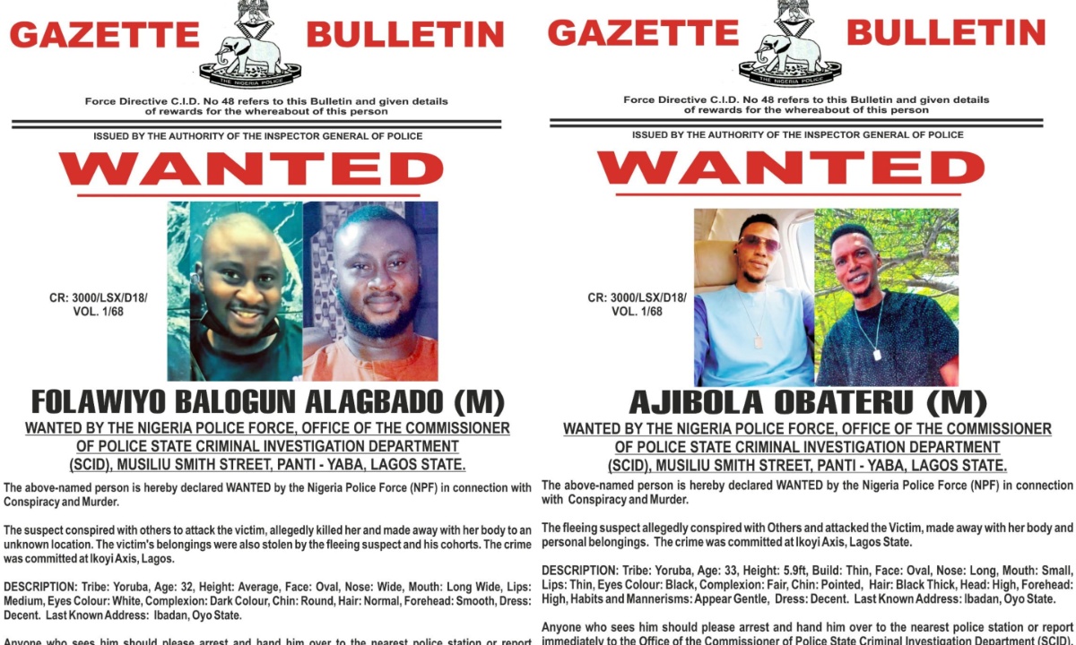 Lagos Police Declare Two Wanted Over Ikoyi Murder